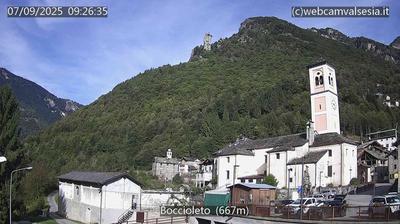 immagine della webcam nei dintorni di Scopa: webcam Boccioleto