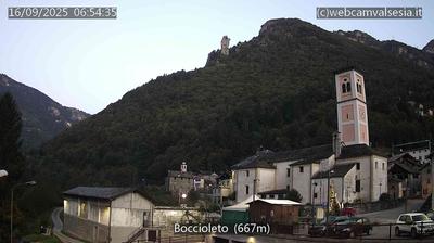 immagine della webcam nei dintorni di Quarona: webcam Boccioleto