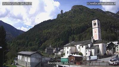 immagine della webcam nei dintorni di Scopello: webcam Boccioleto