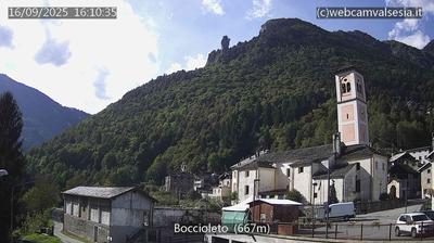 immagine della webcam nei dintorni di Varallo: webcam Boccioleto