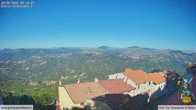 Preview delle webcam di Schiavi di Abruzzo › Ovest: Panorama
