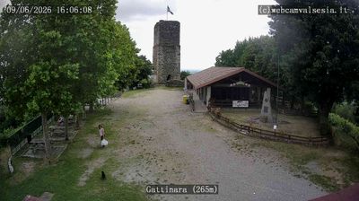 immagine della webcam nei dintorni di Borgomanero: webcam Gattinara