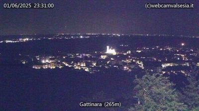 immagine della webcam nei dintorni di Borgomanero: webcam Gattinara