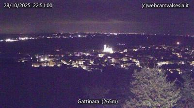 immagine della webcam nei dintorni di Curino: webcam Gattinara