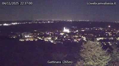 immagine della webcam nei dintorni di Cavaglio d'Agogna: webcam Gattinara