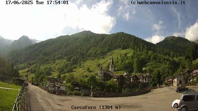 immagine della webcam nei dintorni di Boccioleto: webcam Carcoforo