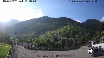 immagine della webcam nei dintorni di Domobianca: webcam Carcoforo