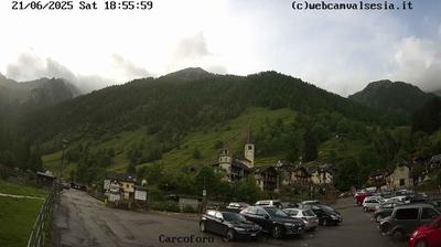 immagine della webcam nei dintorni di Fobello: webcam Carcoforo