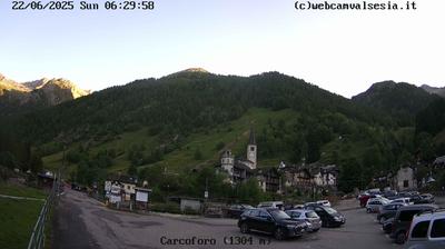 immagine della webcam nei dintorni di Pila: webcam Carcoforo