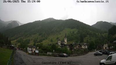 immagine della webcam nei dintorni di Riva Valdobbia: webcam Carcoforo