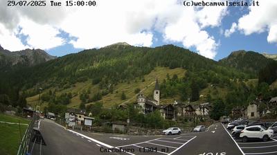 immagine della webcam nei dintorni di Alagna Valsesia: webcam Carcoforo