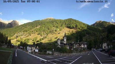 immagine della webcam nei dintorni di Piode: webcam Carcoforo