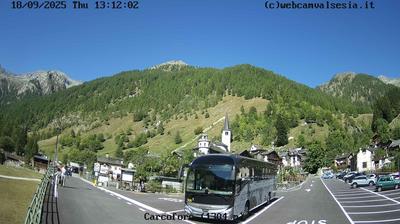immagine della webcam nei dintorni di Rifugio Boffalora Ticino: webcam Carcoforo