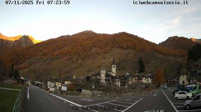 immagine della webcam nei dintorni di Alagna Valsesia: webcam Carcoforo