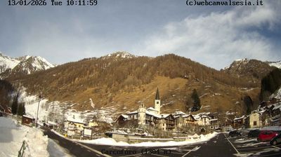 immagine della webcam nei dintorni di Fobello: webcam Carcoforo