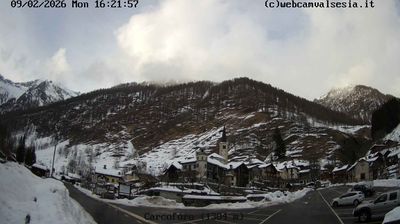 immagine della webcam nei dintorni di Campertogno: webcam Carcoforo