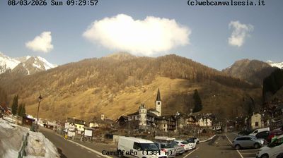 immagine della webcam nei dintorni di Bognanco: webcam Carcoforo
