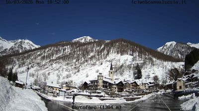 immagine della webcam nei dintorni di Capanna Margherita: webcam Carcoforo