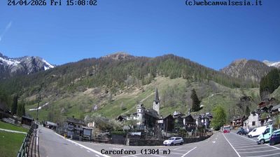 immagine della webcam nei dintorni di Balmuccia: webcam Carcoforo