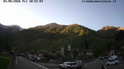 immagine della webcam nei dintorni di Passo dei Salati: webcam Carcoforo