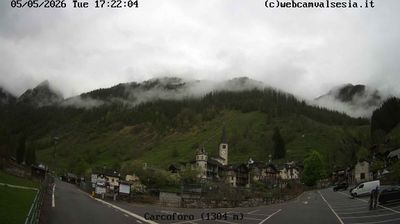 immagine della webcam nei dintorni di Alagna Valsesia: webcam Carcoforo