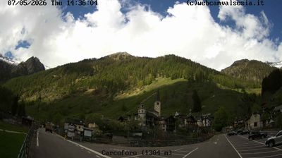 immagine della webcam nei dintorni di Rassa: webcam Carcoforo