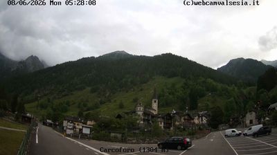 immagine della webcam nei dintorni di Macugnaga: webcam Carcoforo