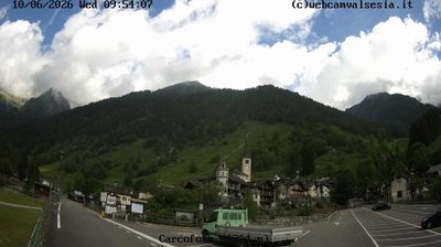 immagine della webcam nei dintorni di Bognanco: webcam Carcoforo