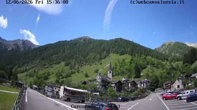 immagine della webcam nei dintorni di Balmuccia: webcam Carcoforo