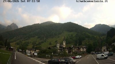 immagine della webcam nei dintorni di Campertogno: webcam Carcoforo