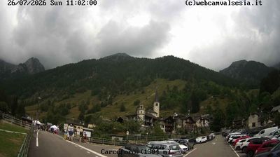 immagine della webcam nei dintorni di Bognanco: webcam Carcoforo