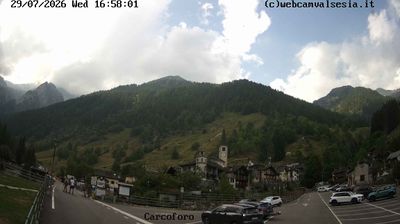 immagine della webcam nei dintorni di Riva Valdobbia: webcam Carcoforo