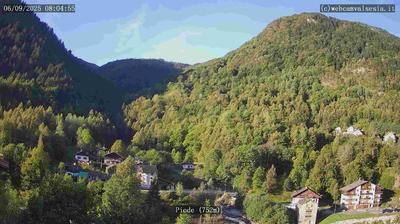 immagine della webcam nei dintorni di Oropa: webcam Piode