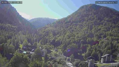 immagine della webcam nei dintorni di Rifugio Boffalora Ticino: webcam Piode