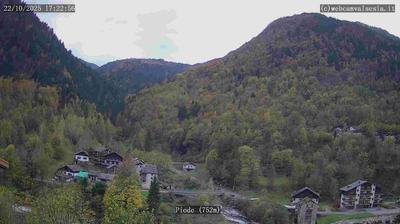 immagine della webcam nei dintorni di Issime: webcam Piode