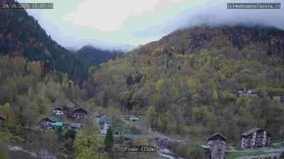 immagine della webcam nei dintorni di Bielmonte: webcam Piode