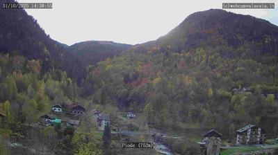 immagine della webcam nei dintorni di Gressoney-Saint-Jean: webcam Piode