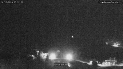 immagine della webcam nei dintorni di Gressoney-Saint-Jean: webcam Piode