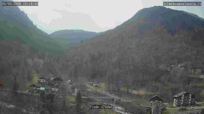 immagine della webcam nei dintorni di Fobello: webcam Piode