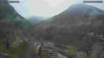 immagine della webcam nei dintorni di Oropa: webcam Piode