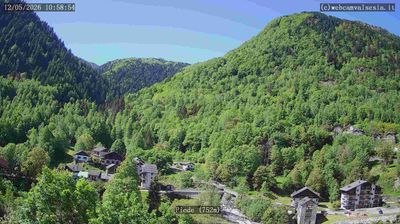 immagine della webcam nei dintorni di Campertogno: webcam Piode