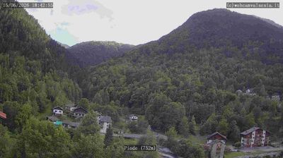 immagine della webcam nei dintorni di Bielmonte: webcam Piode