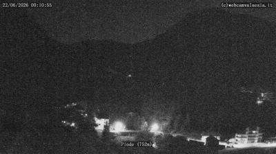immagine della webcam nei dintorni di Riva Valdobbia: webcam Piode