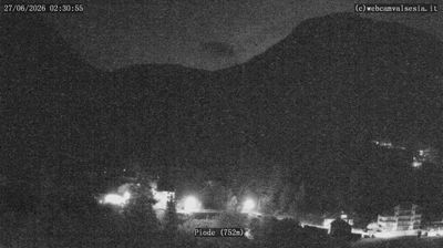 immagine della webcam nei dintorni di Rosazza: webcam Piode