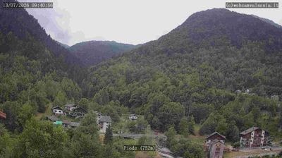 immagine della webcam nei dintorni di Bielmonte: webcam Piode