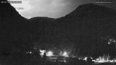 immagine della webcam nei dintorni di Riva Valdobbia: webcam Piode