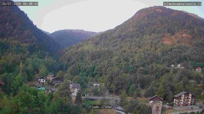 immagine della webcam nei dintorni di Oropa: webcam Piode