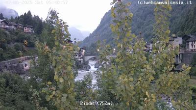 immagine della webcam nei dintorni di Tavigliano: webcam Piode