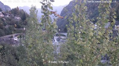 immagine della webcam nei dintorni di Scopello: webcam Piode