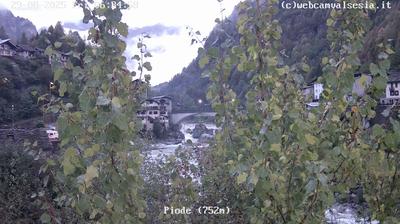 immagine della webcam nei dintorni di Issime: webcam Piode